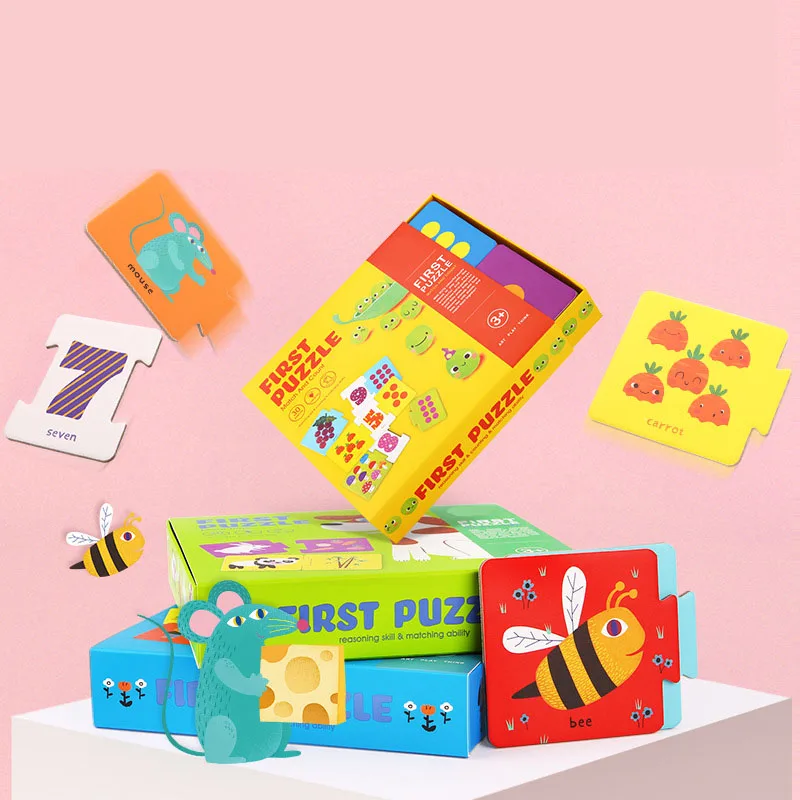 Детская Когнитивная карта с английскими словами 3d карты материалы по методике