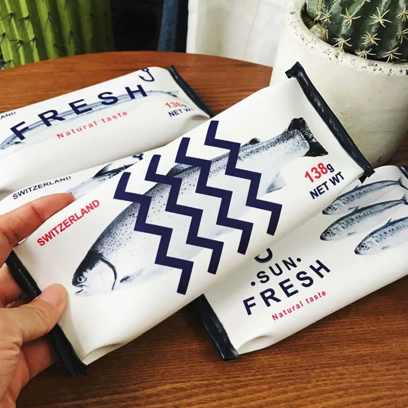 Новинка чехол для карандаша в виде рыбы искусственная кожа фотоальбом