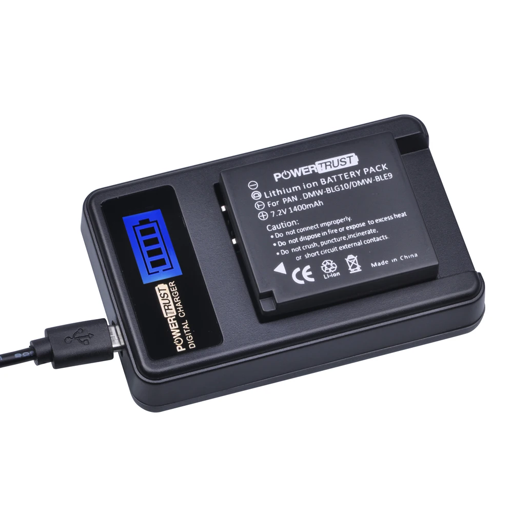 Зарядное устройство USB для камеры Panasonic Lumix DMC GF6 GX7 GF3 GF5 GX80 1 шт.|Цифровые