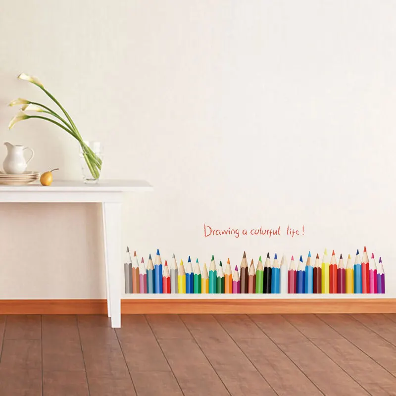 Наклейки для детского сада угловая поясная лента наклейки лестниц цветные