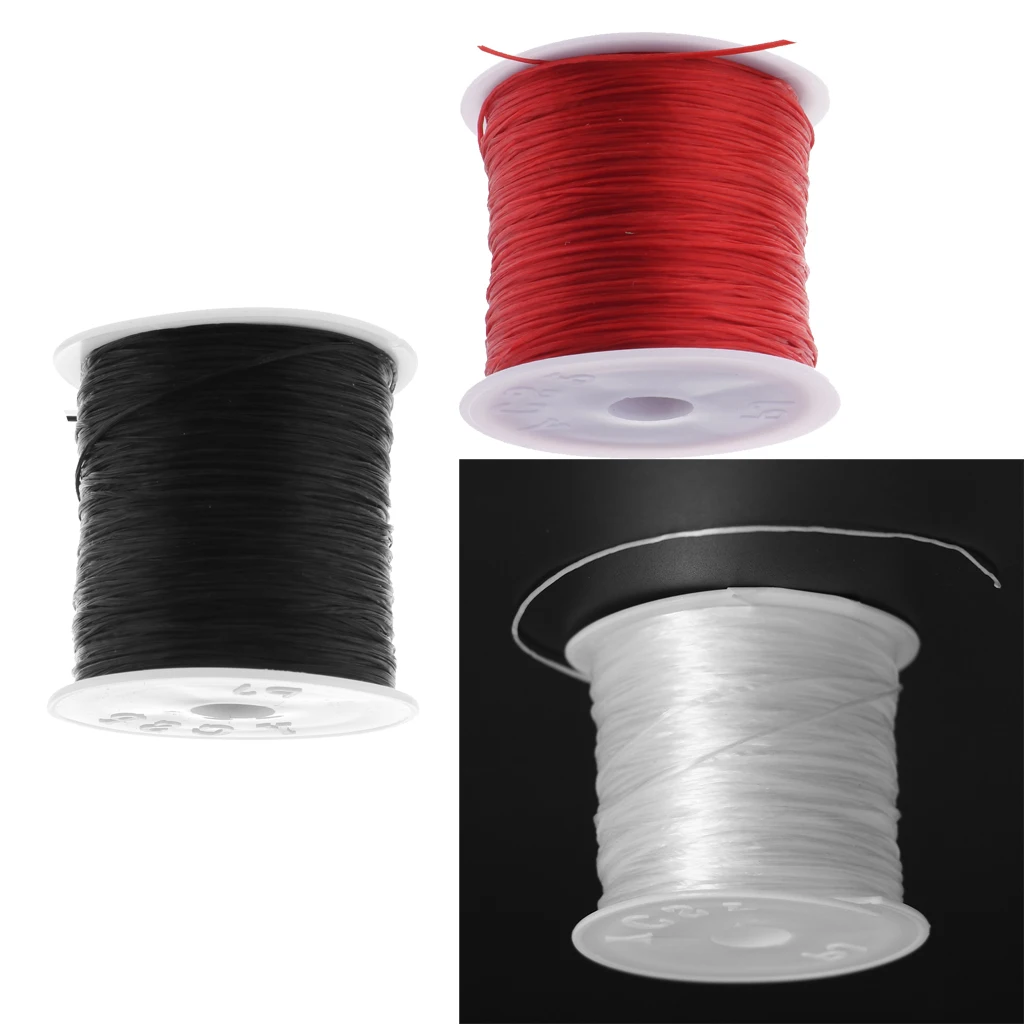 50 метров эластичные шнуры для изготовления ювелирных изделий рулонный