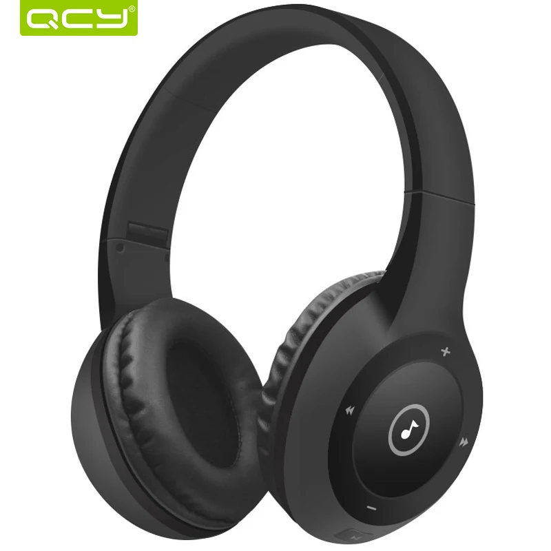 40 часов play time QCY J1 Bluetooth 3D стерео наушники Беспроводная гарнитура 3 5 мм AUX TF карта с