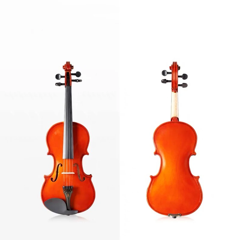 

4/4 Violin beginner solid wood instrument professional grade examination for adult entry