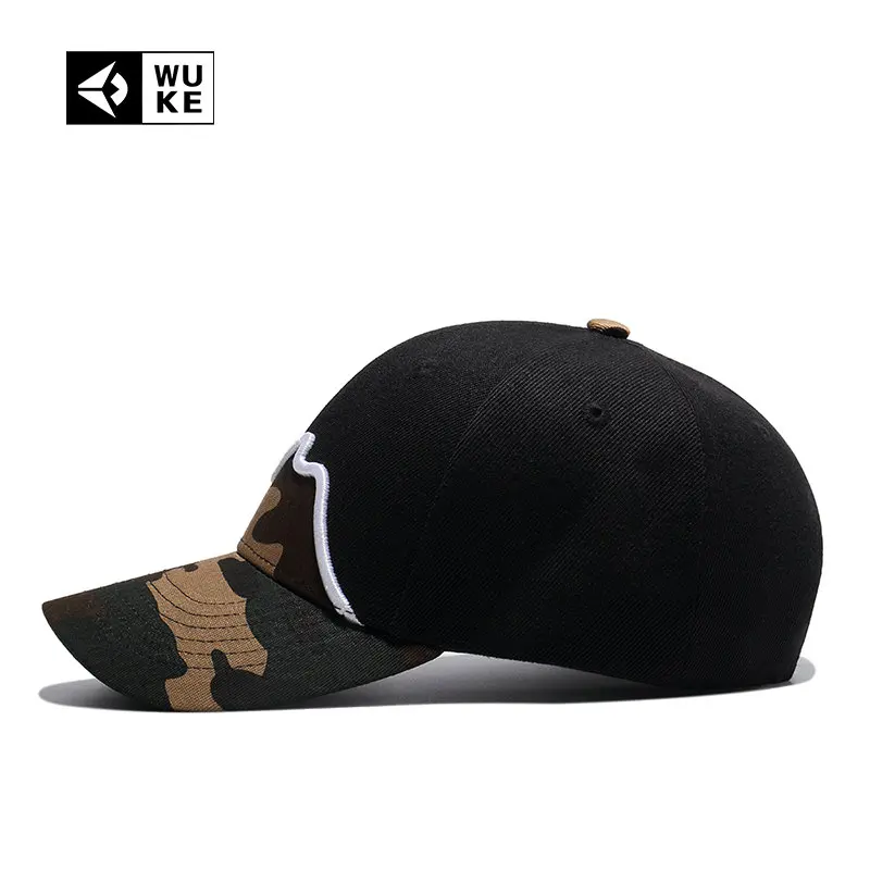 [WUKE] брендовая камуфляжная бейсбольная кепка для мужчин пара модная бейсболка