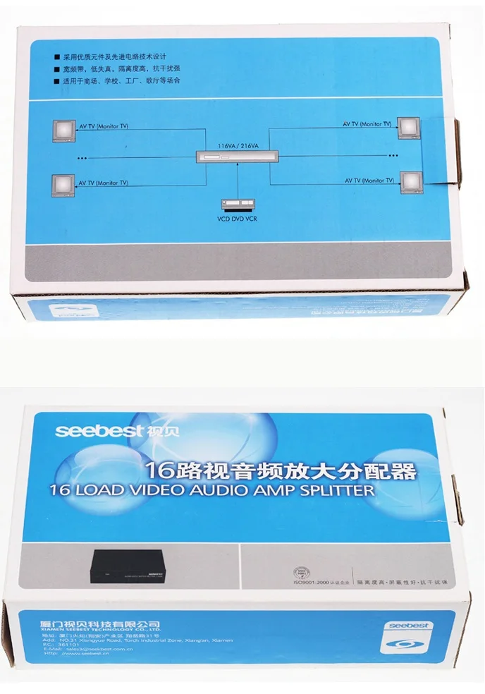 Аудиовыход AUDEO 16 Chs 1 вход загрузок сплиттер RCA|splitter connector|splitter rcasplitter audio |