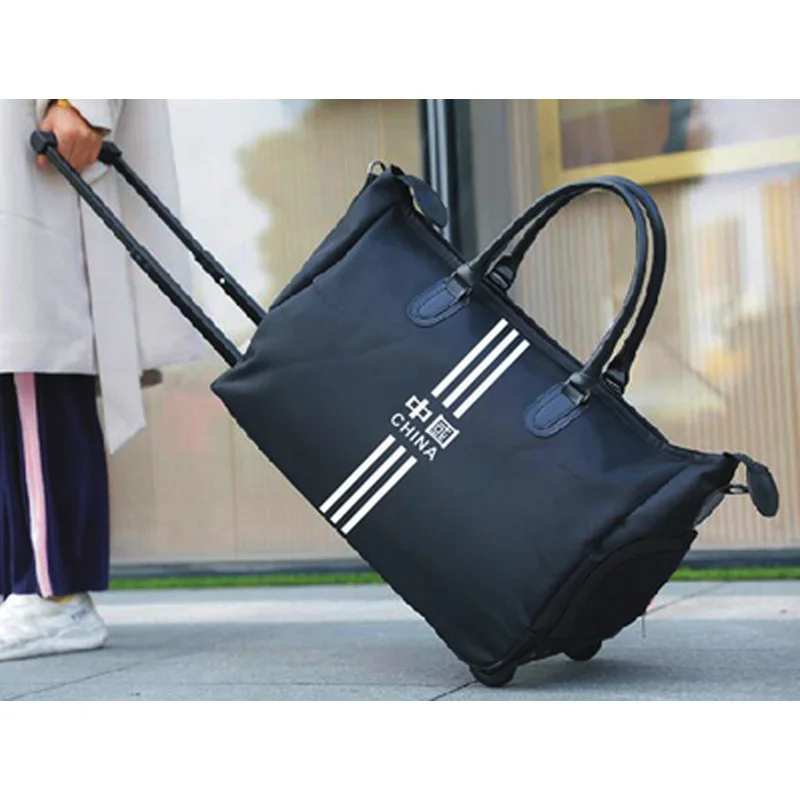 KAWEIDA новая водонепроницаемая сумка для багажа толстый стиль чемодан на колесиках