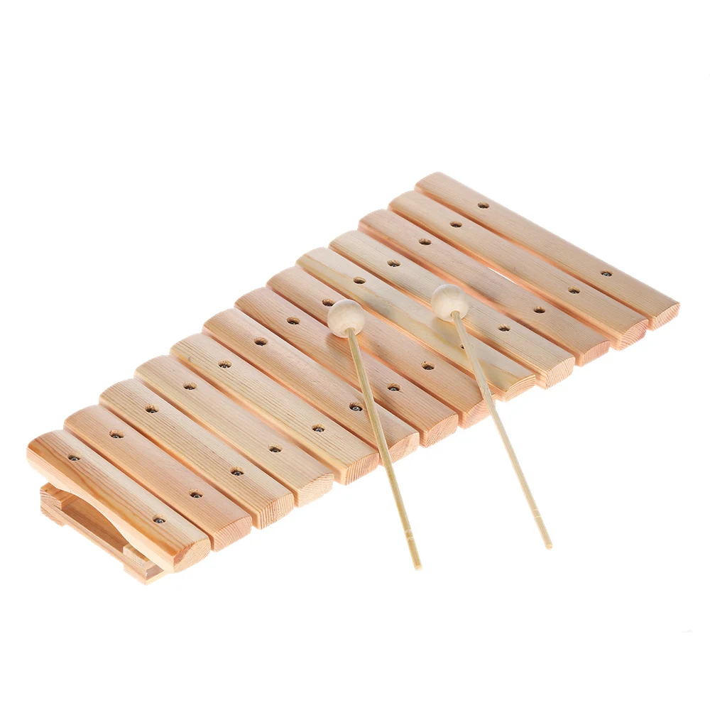 

Musical Xylophone Orff Instruments Piano Wooden Instrument for Children Kids Baby Music Educational Toys with 2 Mallets