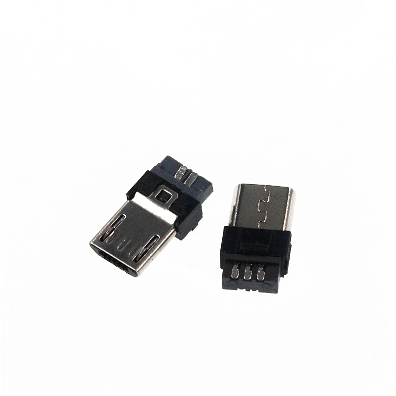 

50 шт. Micro USB 5pin штекер коннектор тип сварки для хвостовой зарядки мобильный телефон