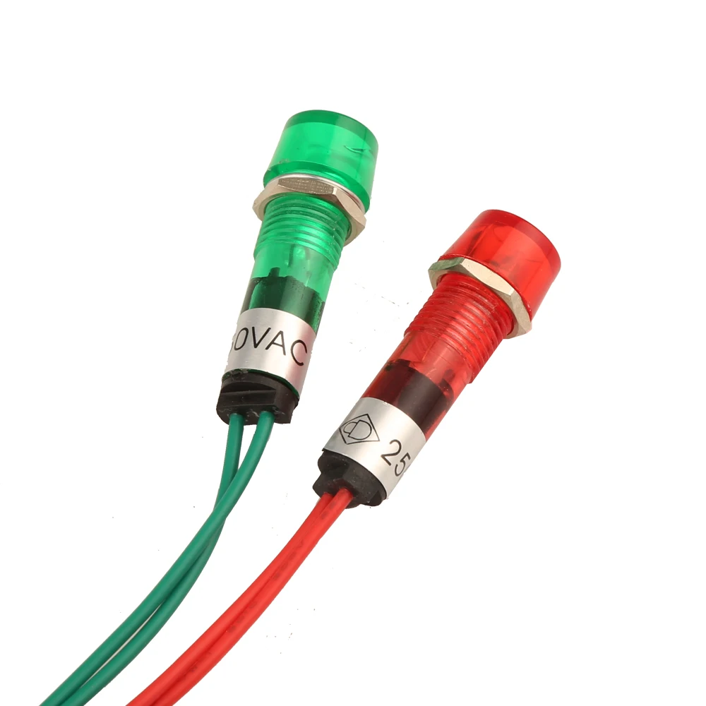 220 В мощность водяного котла красный светильник резервуар для воды сигнальная