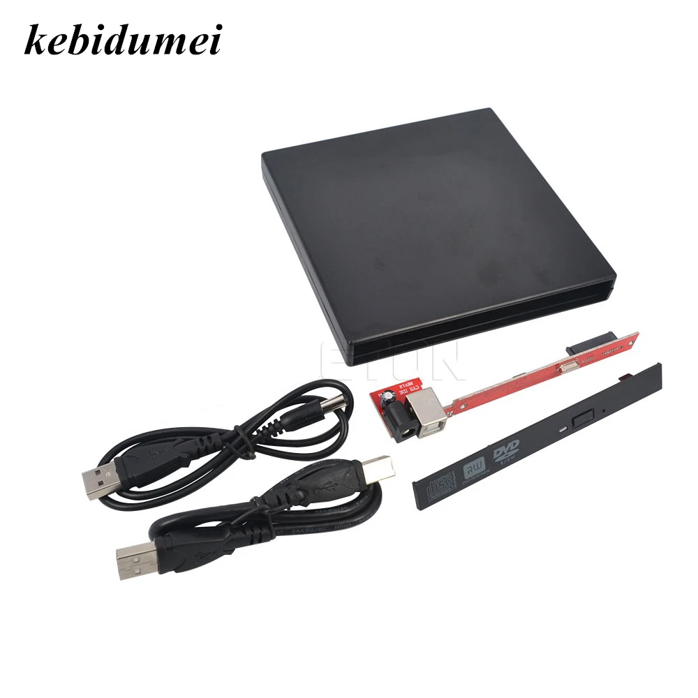 Kebidumei высококачественные компьютерные аксессуары портативный USB 2 0 DVD CD DVD-Rom SATA