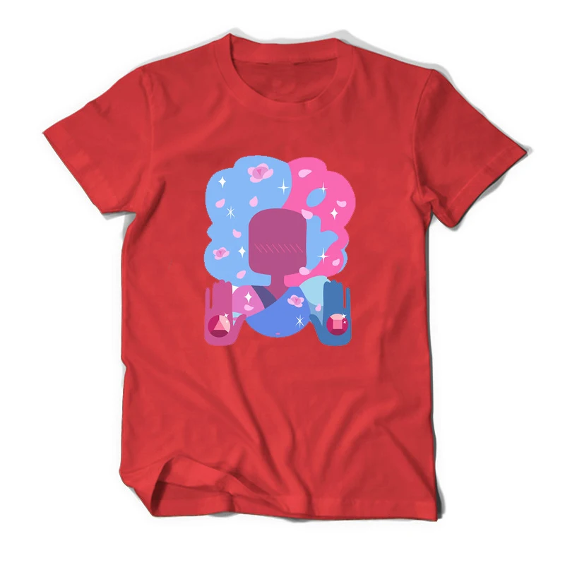 Аниме Стивен футболка с рисунком Вселенная для мужчин гранат ЛГБТ девочек