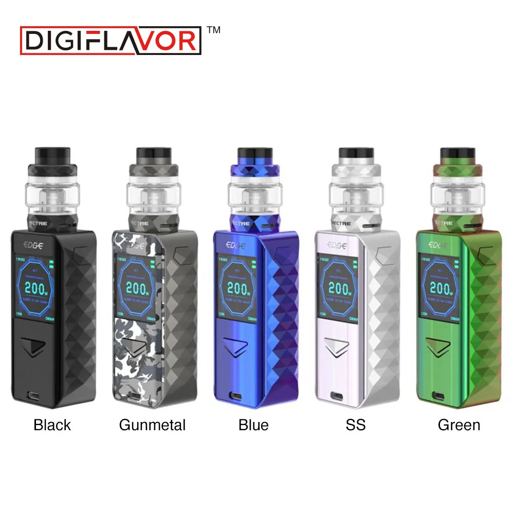 Набор для вейпа Digiflavor Edge электронная сигарета с емкостью 5 мл/4 мл Spectre Sub Ohm чипсет