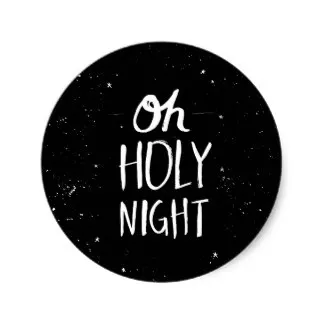 3 8 см Oh holy night Классический круглый стикер|sticker motor|round stickersticker supplier |