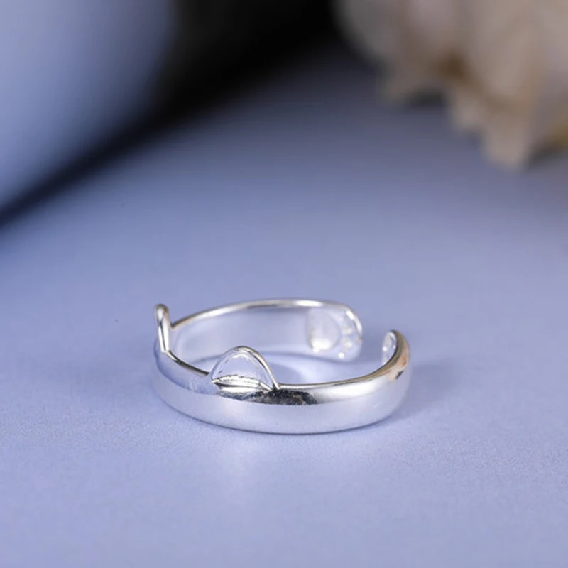 QOOKOO I модные милые кошачьи уши лапы коготь кольцо Открыть Регулируемая Bijoux