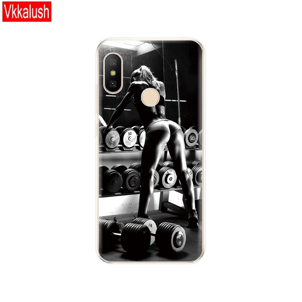 80091 Силиконовый чехол для телефона для Xiaomi mi A2 LITE, чехол с полной защитой, мягкая задняя крышка из ТПУ, чехол для телефона для Xio mi A2 LITE, бампер, чехол - Цвет: 80091