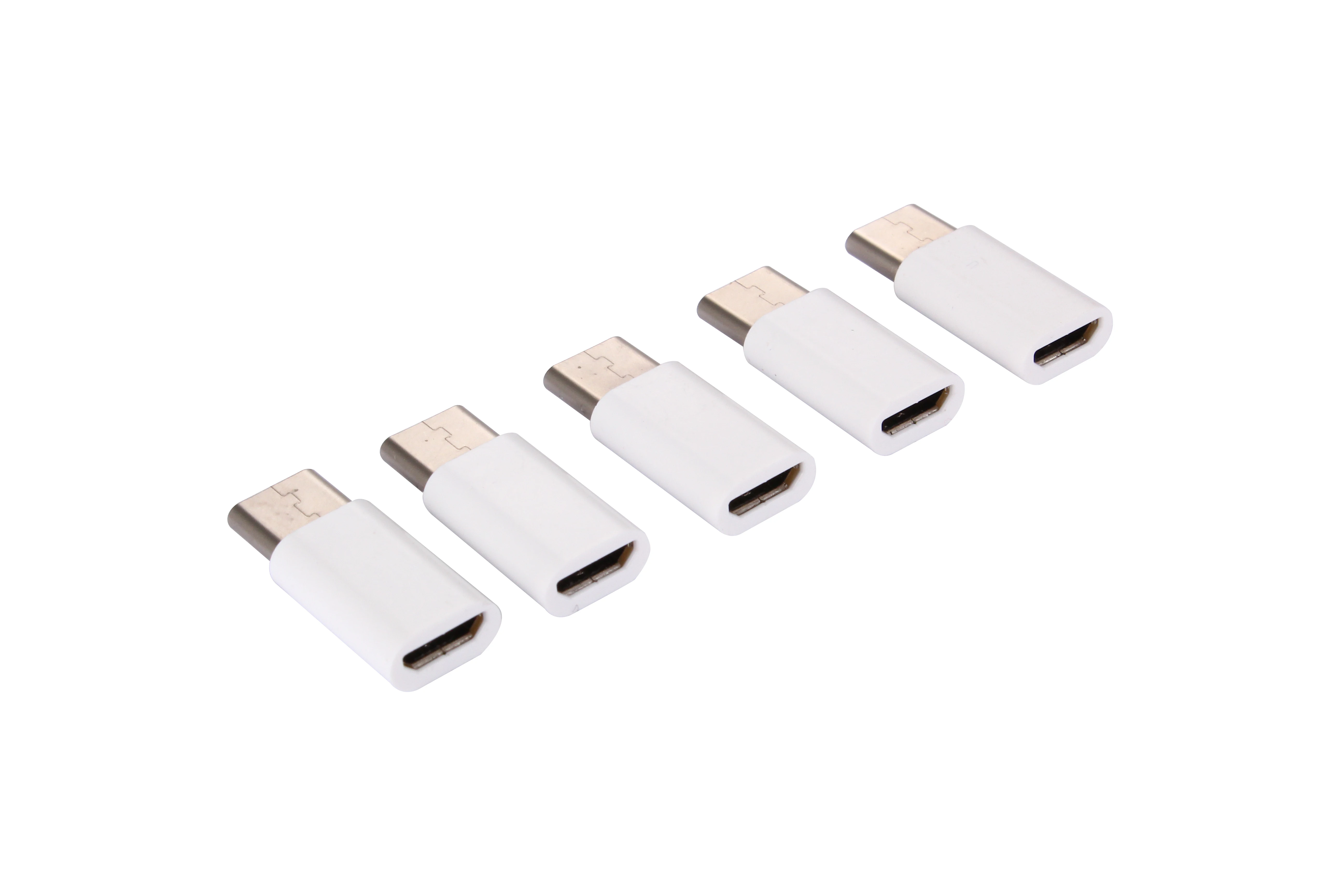 USB кабель 3 1 Type C OTG с разъемом папа на Micro мама для передачи данных адаптером V8