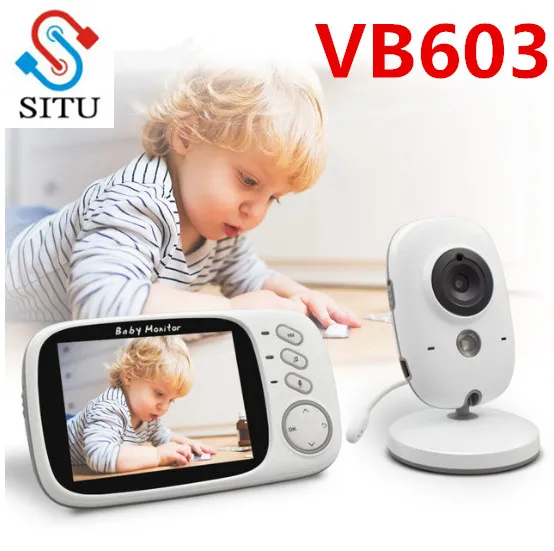 Беспроводная радионяня VB603 с ЖК дисплеем портативная инфракрасная музыкальная