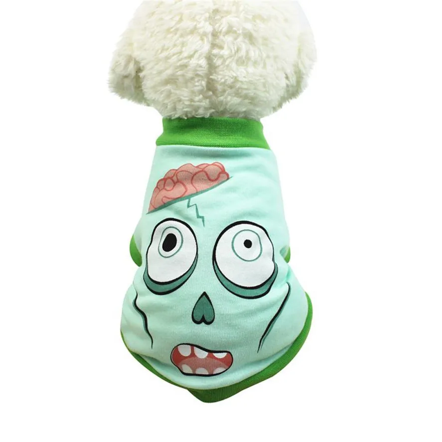 Футболки для домашних животных на Хеллоуин 1 шт. одежда милых собак костюм