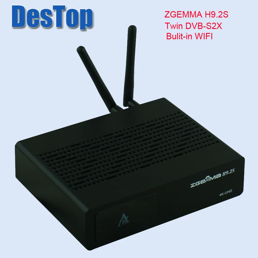 Новая версия ZGEMMA H9.2S Linux OS Enigma2 цифровой 4K UHD спутниковый ресивер DVB S2X + двойной