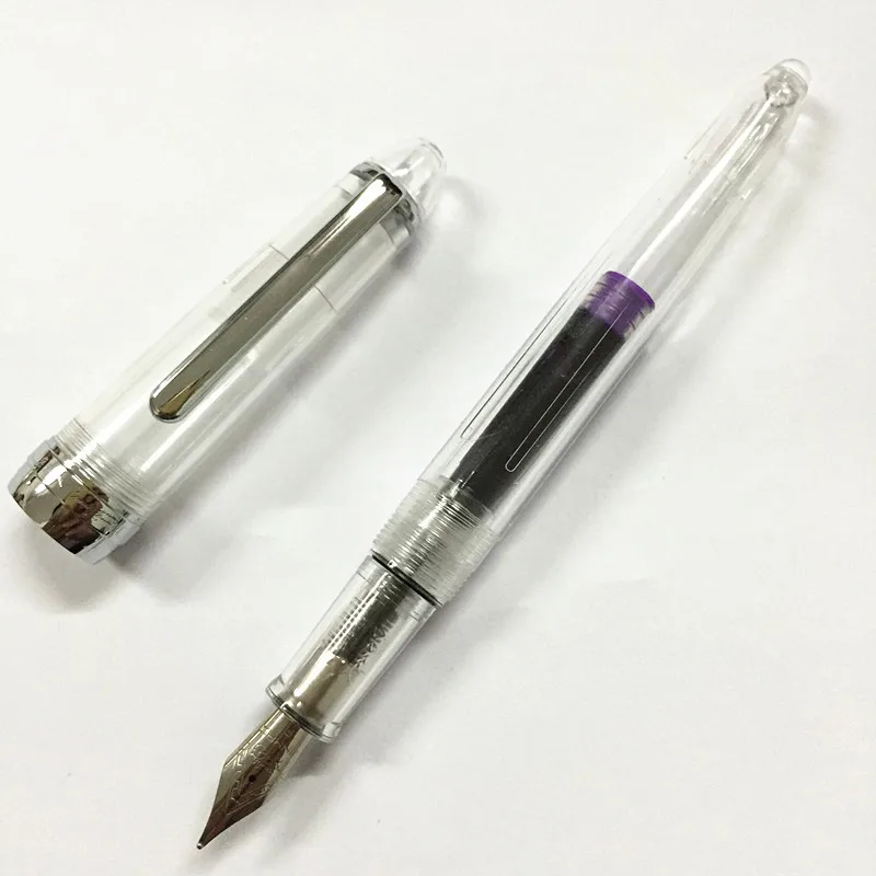 Ручка перьевая прозрачная 0 5 мм с чернилами|fountain pen|quality fountain penstransparent pen |