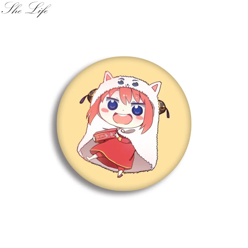 Японский значок аниме Himouto! Umaru Чан Косплей коллекция реквизит булавка Сумка