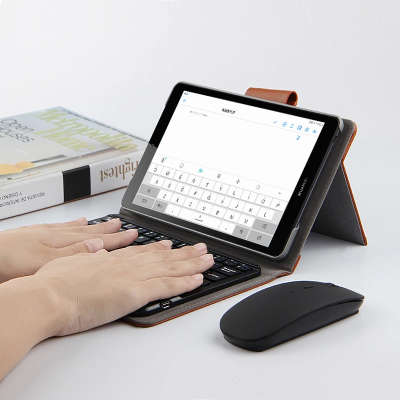 Чехол для Huawei Mediapad M5 lite 8 0 дюйма Женская Bluetooth клавиатура защитный чехол из