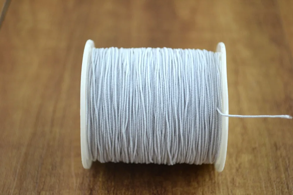 Белая эластичная нить 0 05 мм Бытовая от швейных поставщиков Бесплатная доставка |
