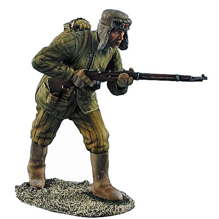 1/35 русский солдат полимерная модель GK тема Второй мировой войны разобранный и