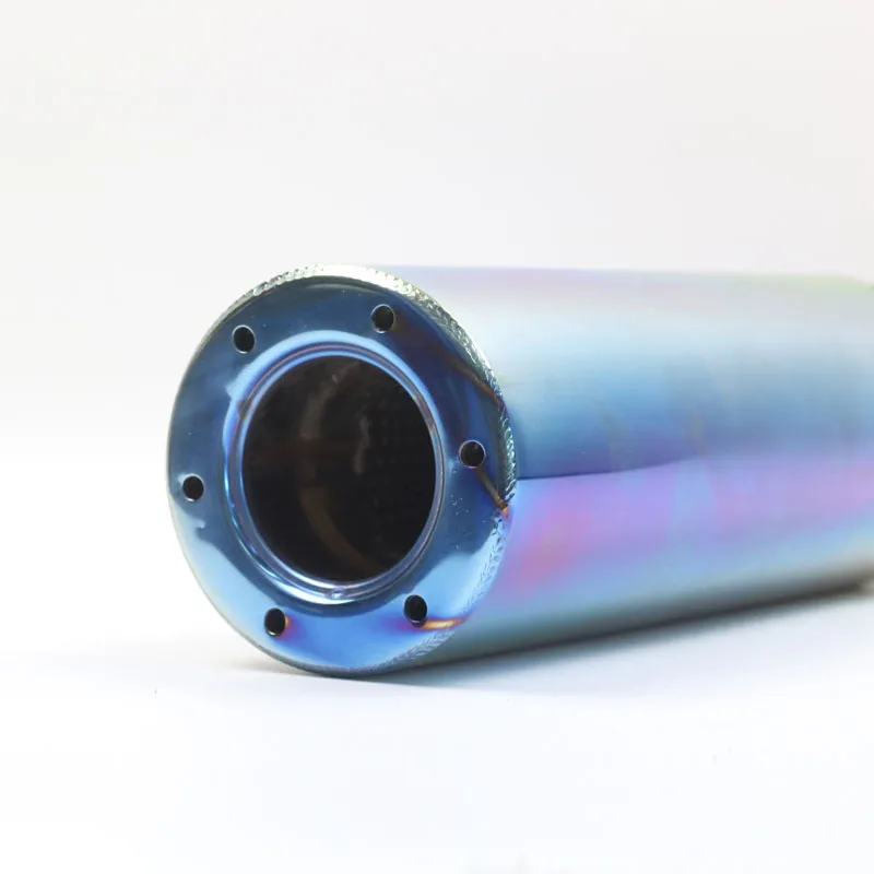 Универсальная Модифицированная выхлопная труба мотоцикла стиль пистолета Gatling