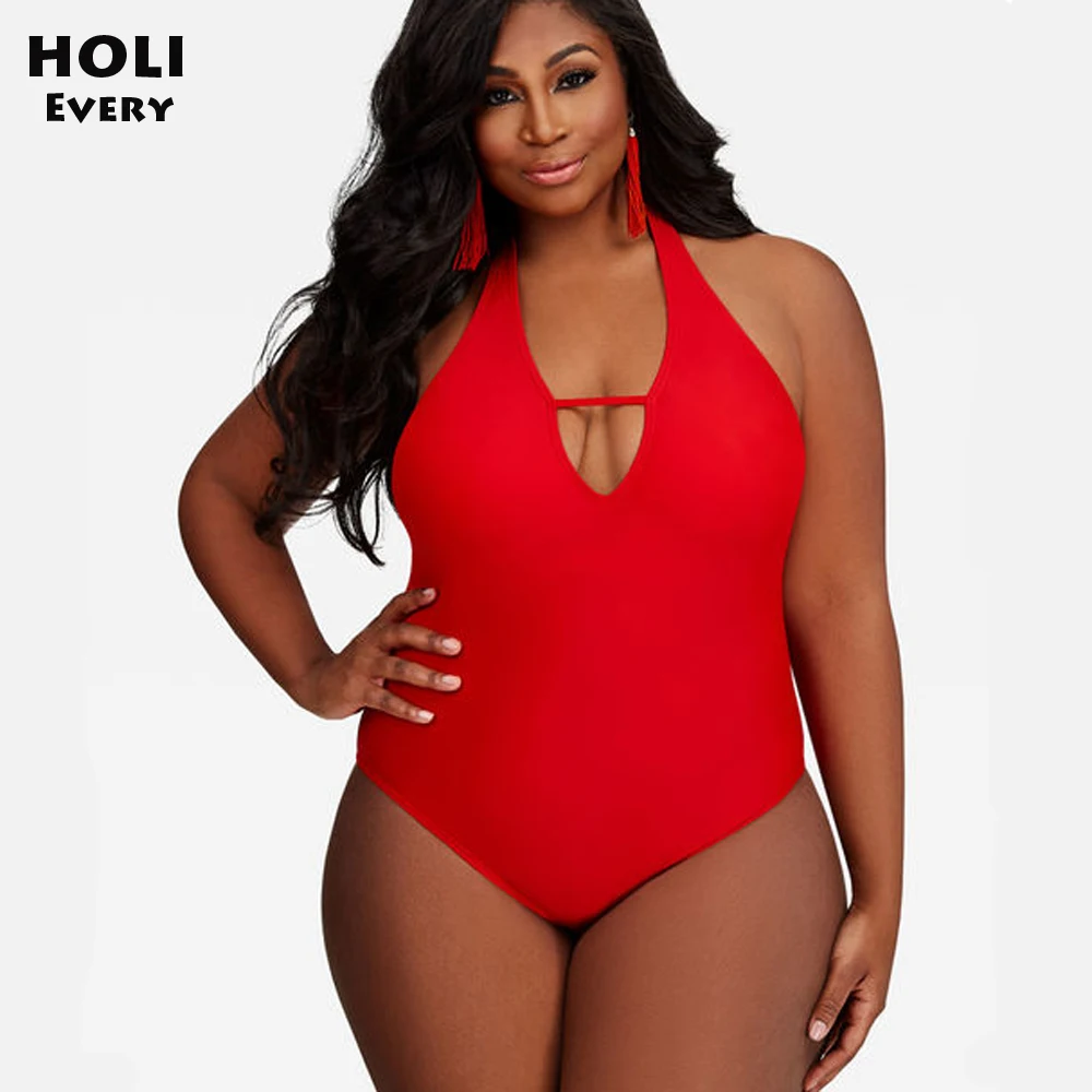 Слитный купальник для женщин закрытый большого размера 2019 женский плавленое