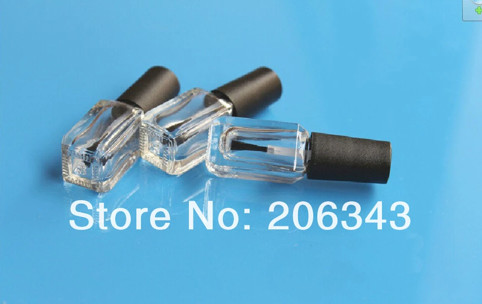 4MLempty стеклянная бутылка с кистью для лака ногтей/эмалированное масло/контейнер