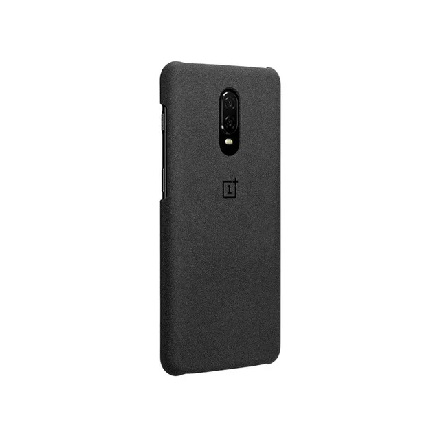 Sandstone Balck Чехол для OnePlus 6T Karbon из арамидного волокна, полукруглая задняя крышка из поликарбоната, Официальный чехол для OnePlus6T - Цвет: Sandstone Balck