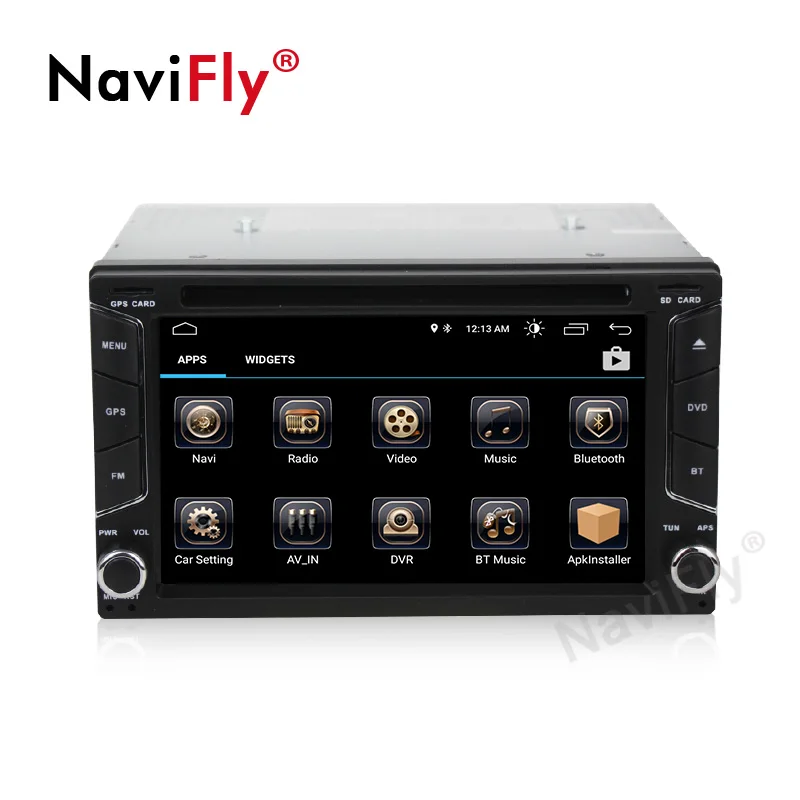 NaviFly 2Din универсальный Android 8 1 Автомобильный GPS RDS Cassete для Nissan Toyota Peugeot KIA
