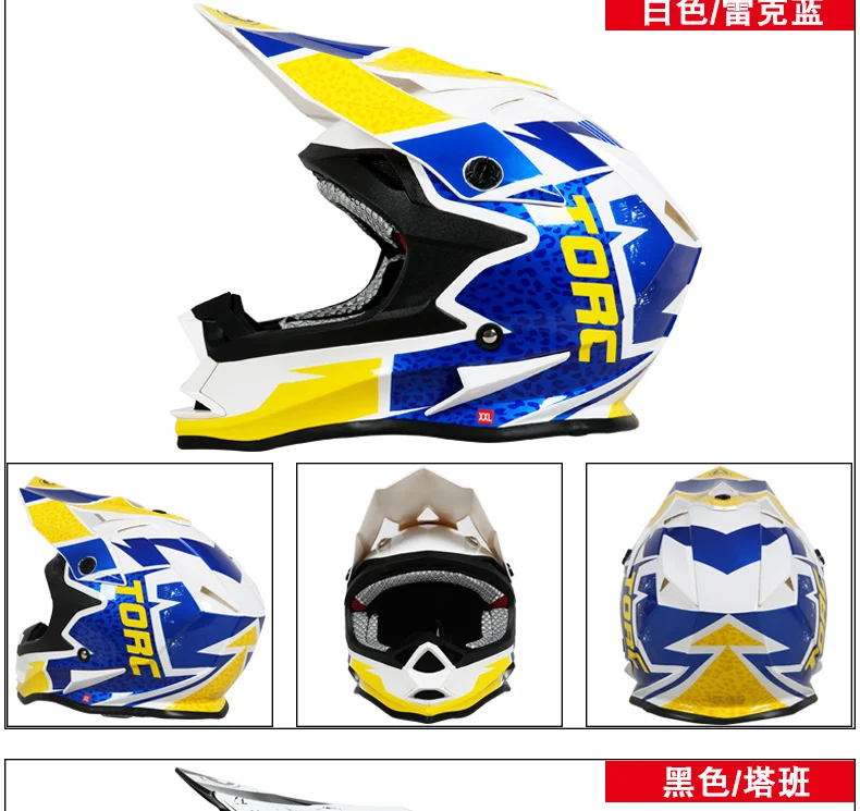 Профессиональный шлем для мотокросса TORC T32 moto rcycle шлем для внедорожников moto Cascos Dirt Bike capacete горный шлем, одобренный ECE