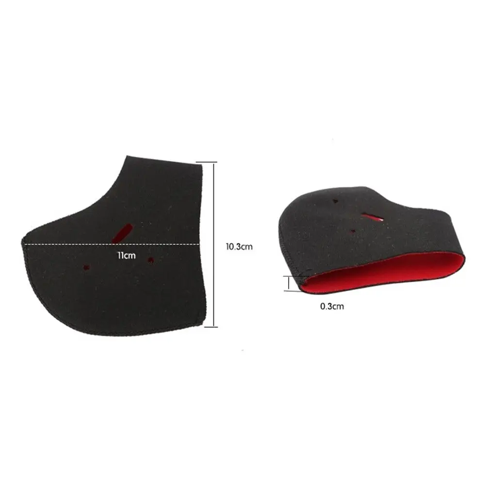 

1Pair Black Shoe Back Elastic Cloth Inserts Insoles For Women High Heel Inserts