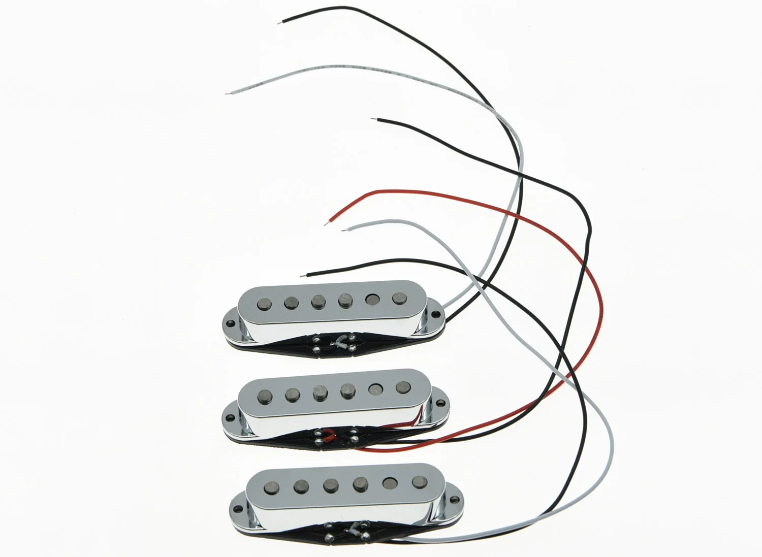 KAISH 3x Chrome Alnico 5 пикап с одной катушкой ST SSS ДЛЯ Strat | Спорт и развлечения
