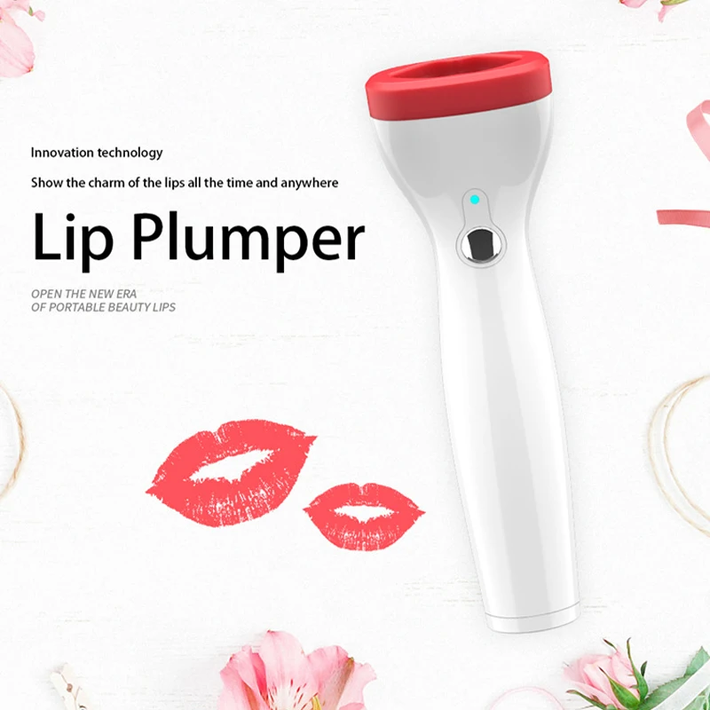 Электрический массажер для губ 1 шт. водостойкий портативный сексуальный