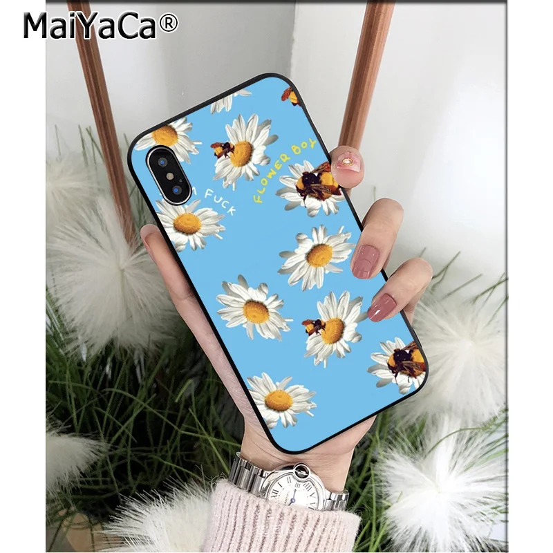 MaiYaCa Тайлер the creator Golf bees Силиконовый ТПУ мягкий черный чехол для телефона Apple iPhone 8