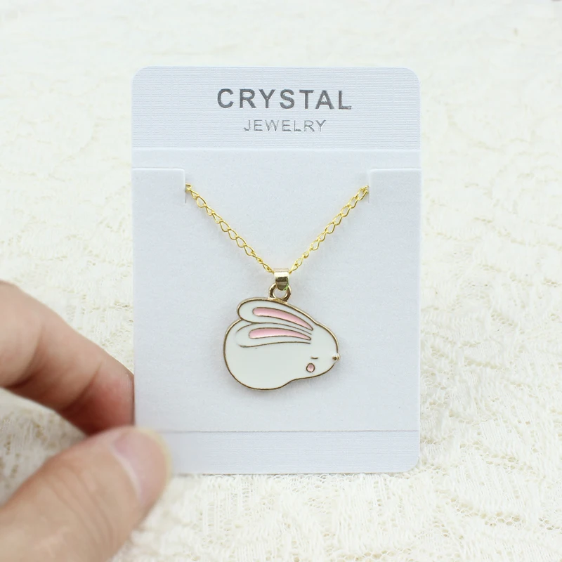 Модные ювелирные изделия для женщин и мужчин Золотая цепочка шарм эмаль животное