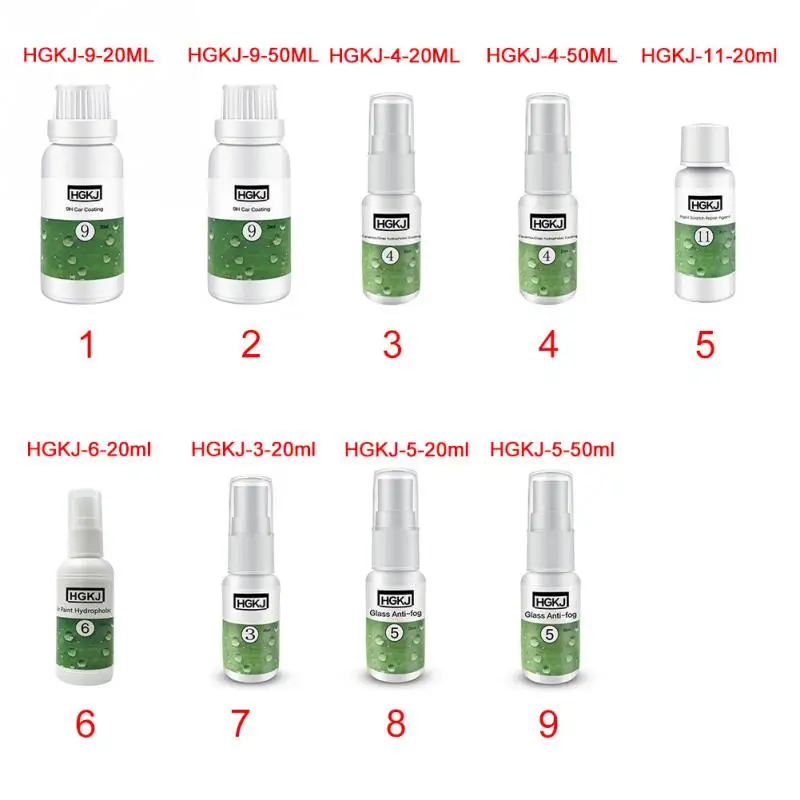20 мл 50 покрытие для автомобиля Защита краски водонепроницаемое нано гидрофобное
