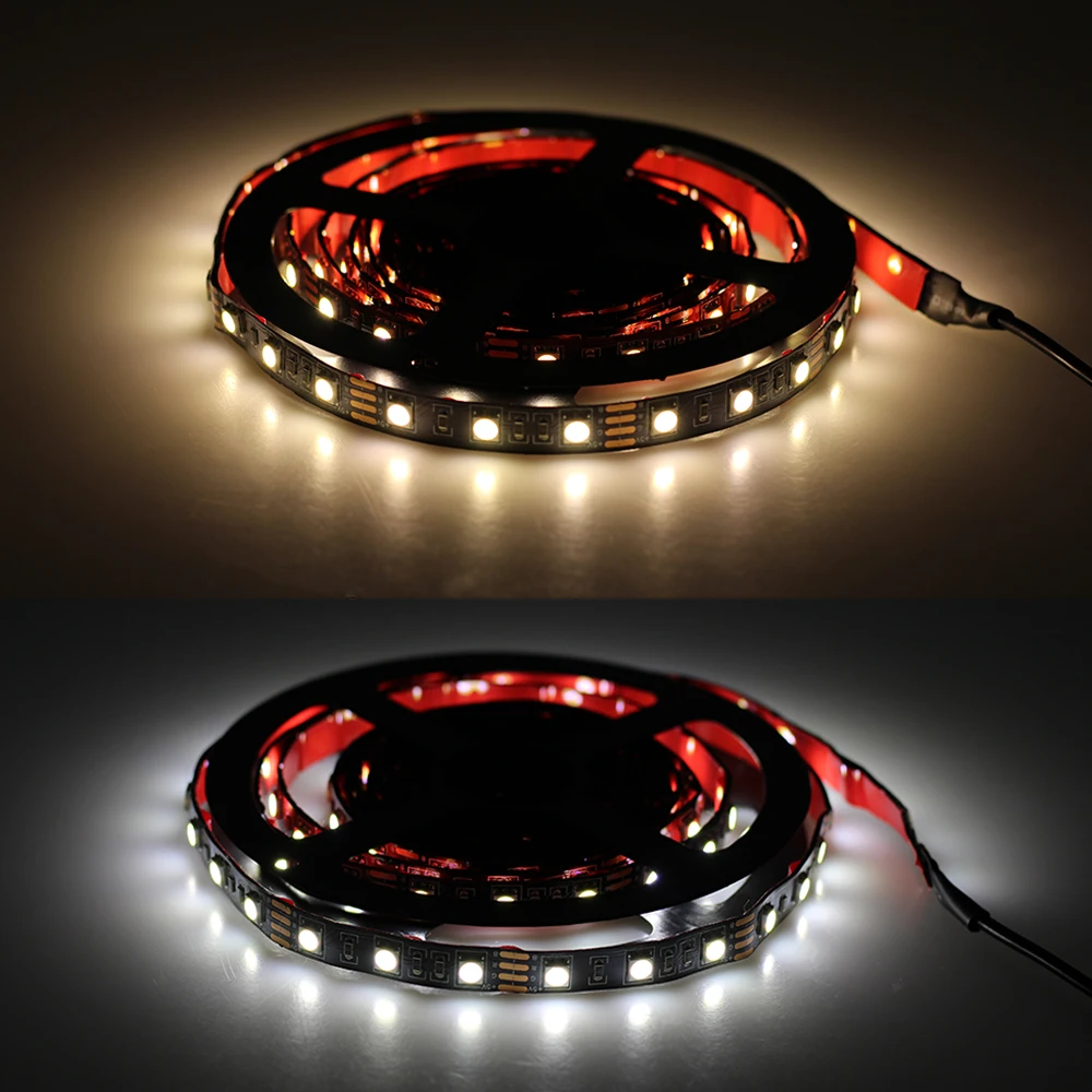 

DIY Desk Lamp USB LED Strip 5050 Warm White / White Flexible LED Light 50cm / 1m / 2m / 3m 60LEDs/m USB Cable With Switch.