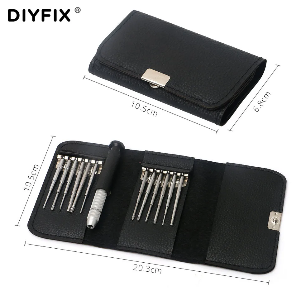DIYFIX 12 в 1 Набор прецизионных отверток forHuaiwei Xiaomi Samsung разборка Teardown комплект