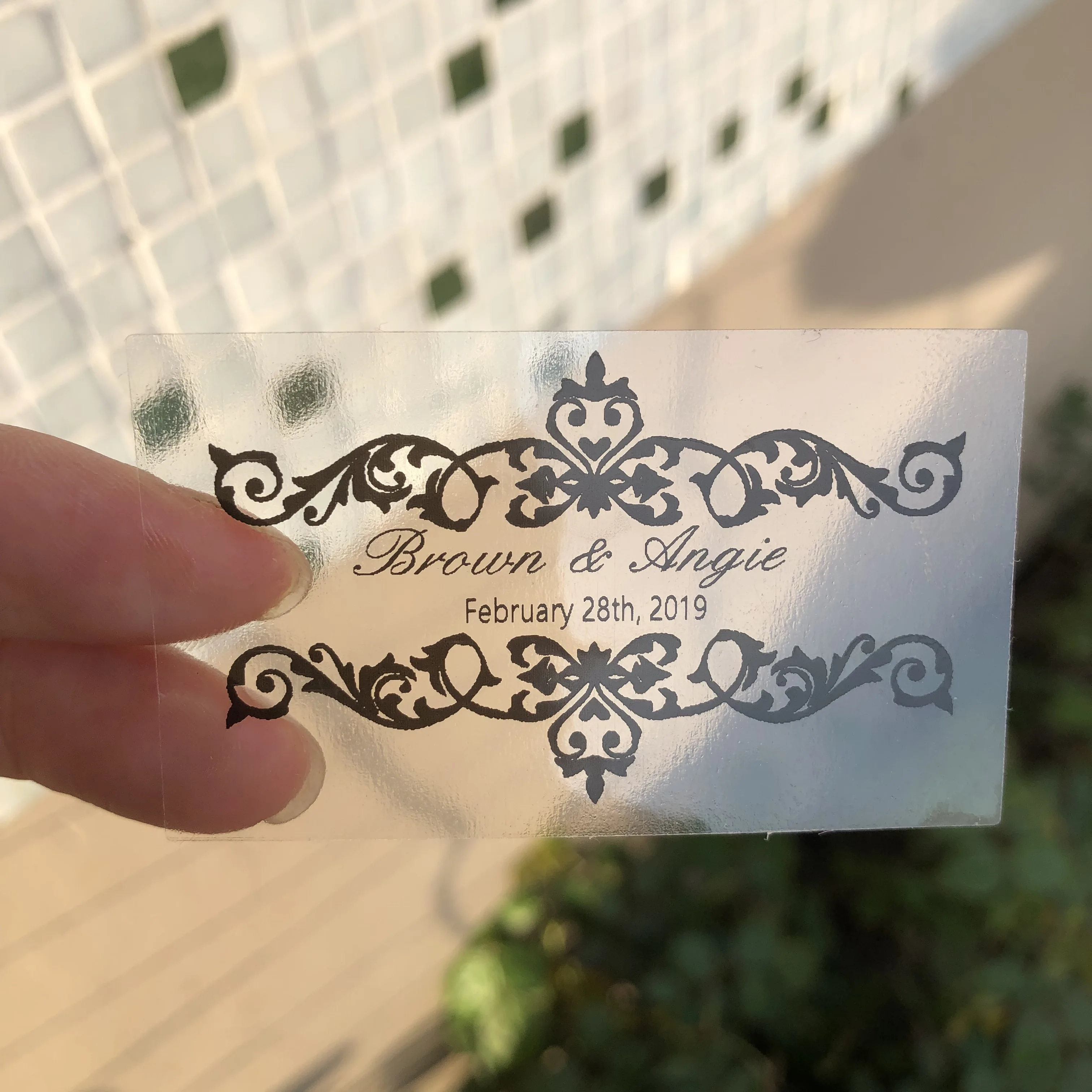 Персонализированные ярлыки свадебные подарки Детские искусственные сувениры