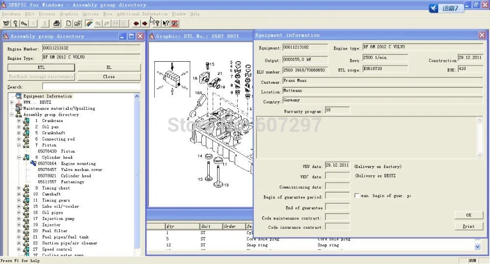 Бесплатная доставка Deutz Serpic|patch supplies|tool ratetools audi |