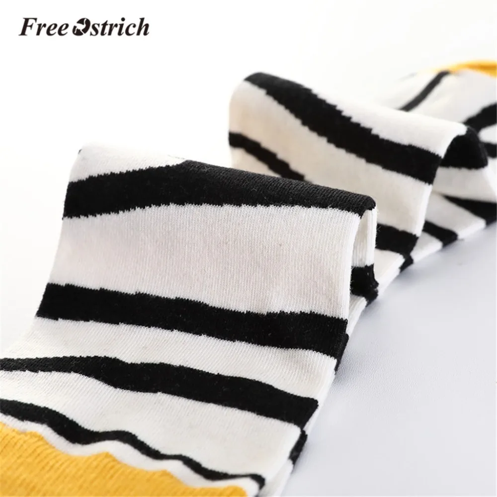 Бесплатная доставка носки из страуса модные хлопковые цветные теплые со