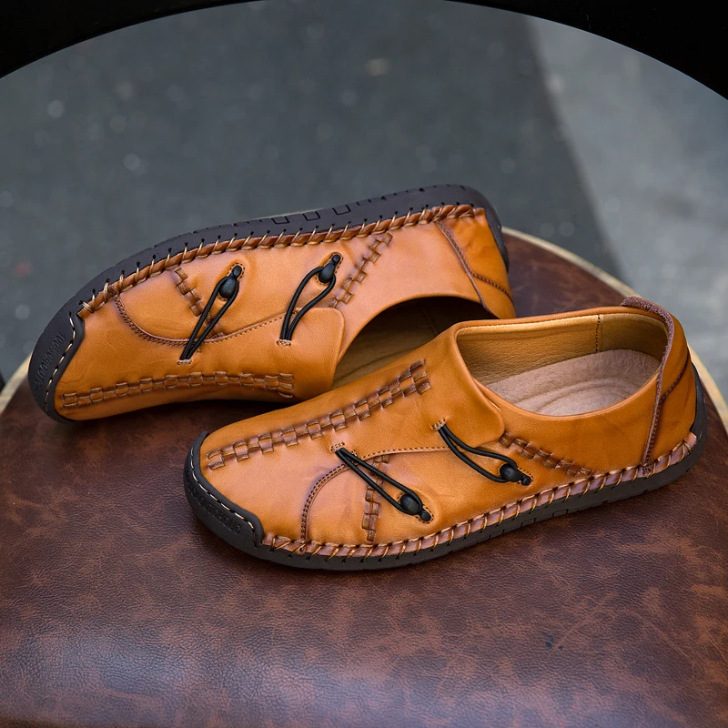 Fotwear/мужская кожаная повседневная обувь Классическая Кожаная коллекция сезон