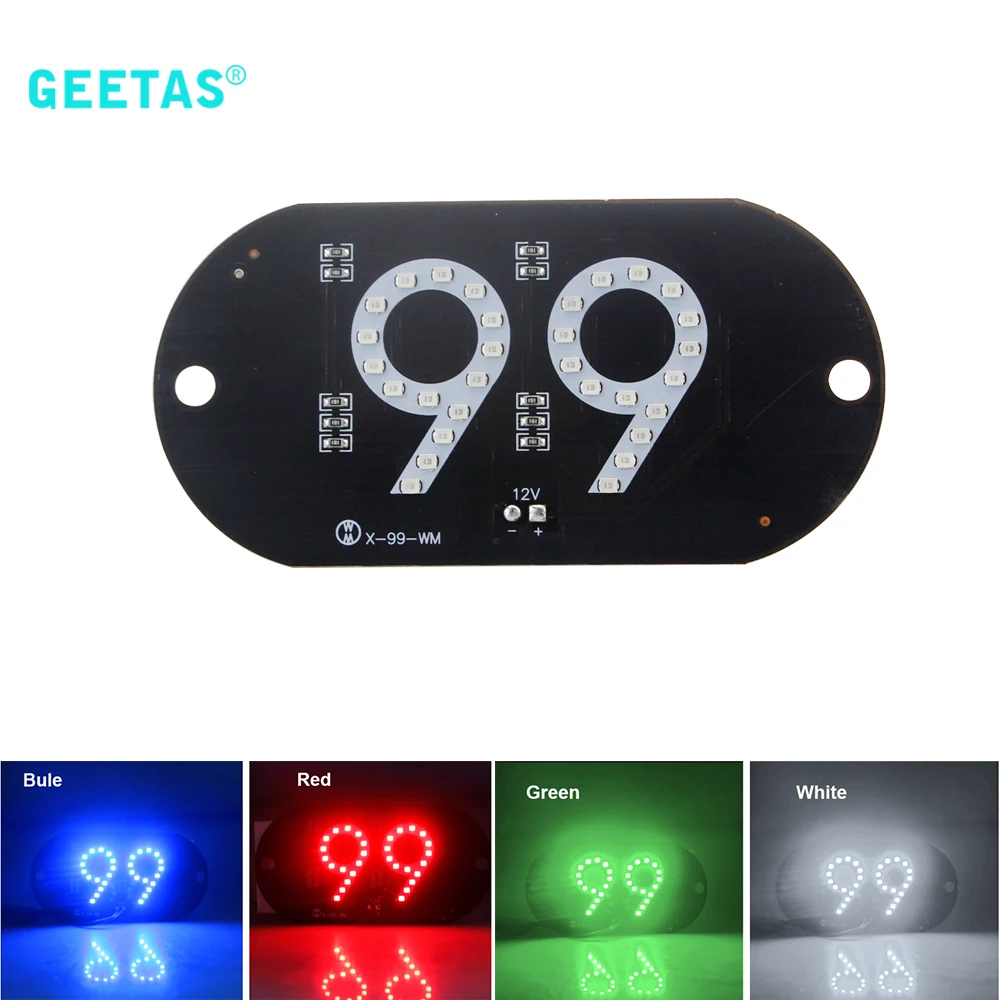 

1 PCS 99pop Taxi Led Auto Blub Car Windscreen Cab indicator Lamp Sign Bule/Red/Green/White LED Windshield Taxi Light Lamp DC12V