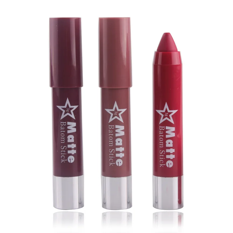 

2019 Miss Rose Natural Lipstick Waterproof Makeup Lips Matte Lip Stick Cosmetics Sexy Red Lip Tint Nude Lipstick Matte Batom