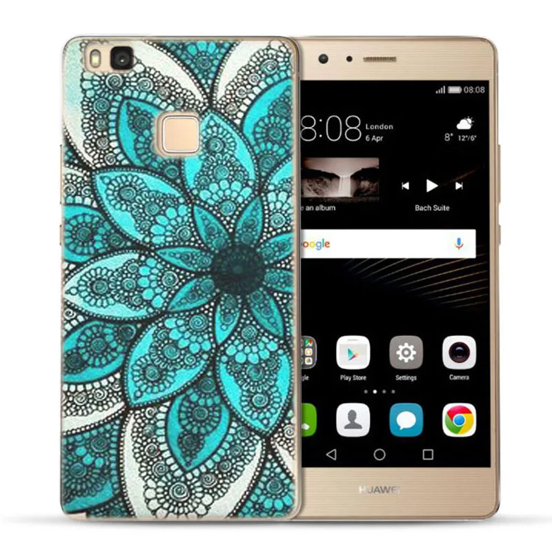 Мягкий чехол для телефона MLCRIYG Huawei P9 Lite/P8 Lite/P10 Lite TPU цветной силиконовый с