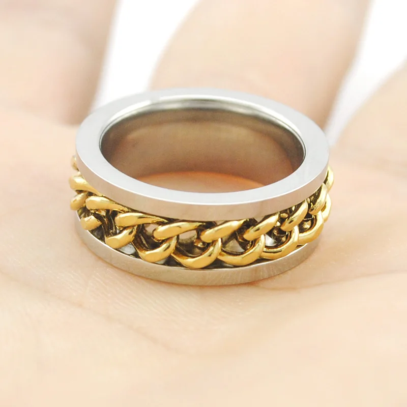 Мужские кольца из нержавеющей стали в стиле панк-рок | Украшения и аксессуары